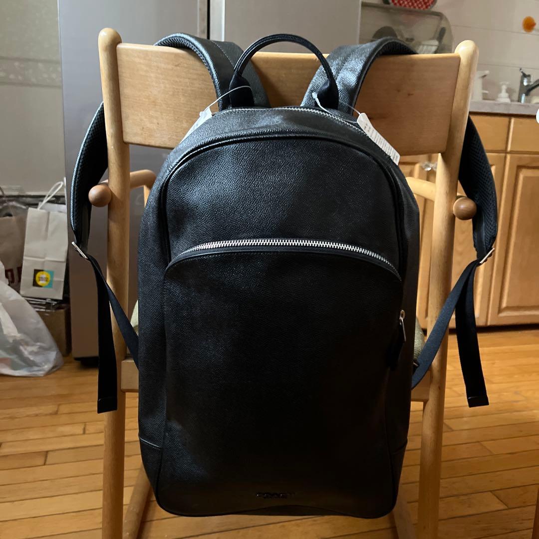 き*た様 (新品)coach紳士用リュック定価８５０００円を４００００円