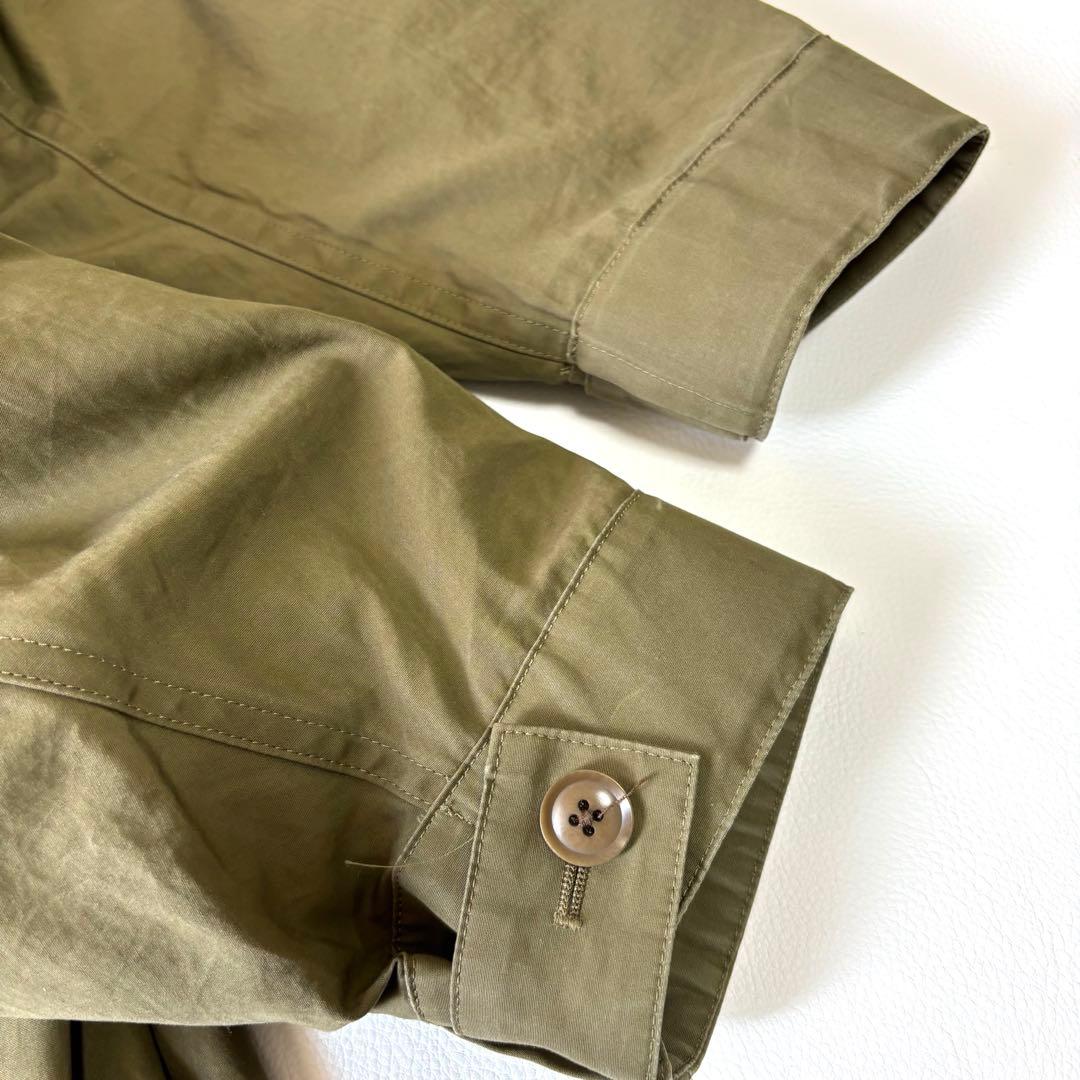 【美品】ウィムガゼット キルトジャケット付きモッズコート キルティング カーキ