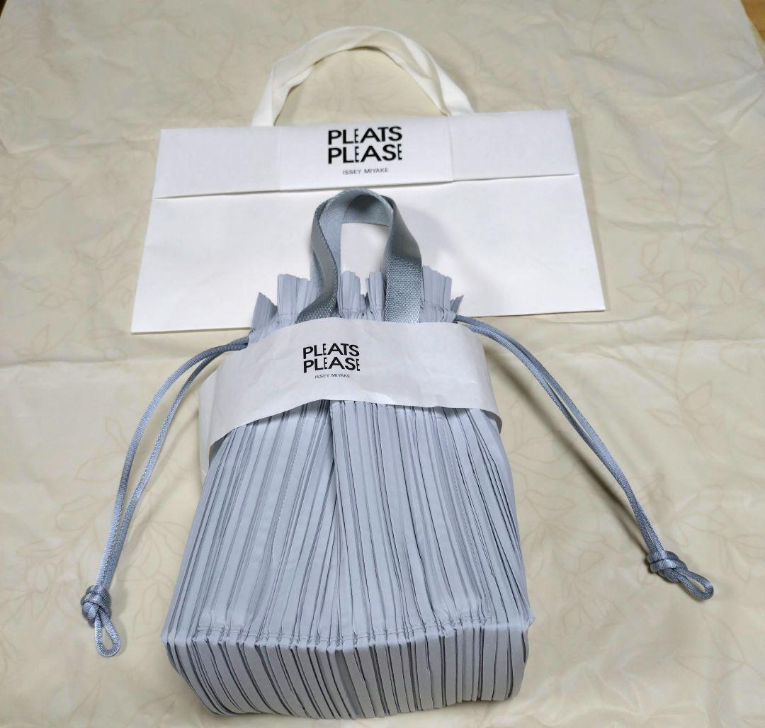 ☆新品☆ PLEATS PLEASE 巾着ショルダーバッグ