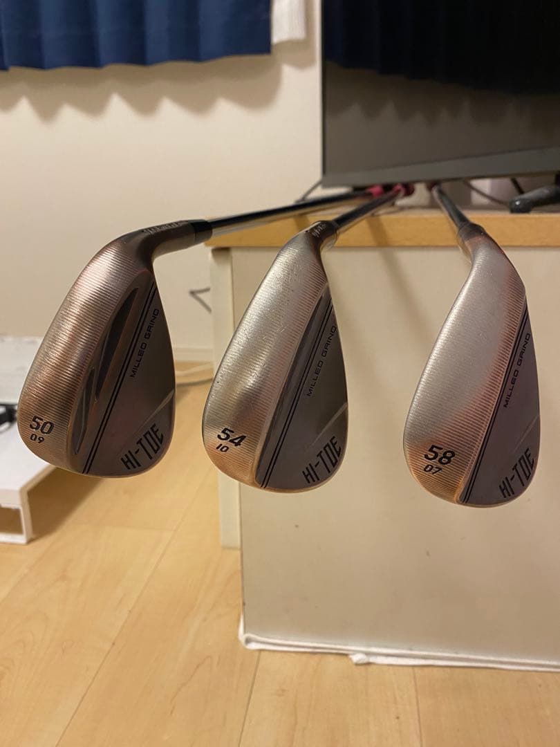 テーラーメイド　ミルドグラインドHI-TOE ウェッジ　50.54.58