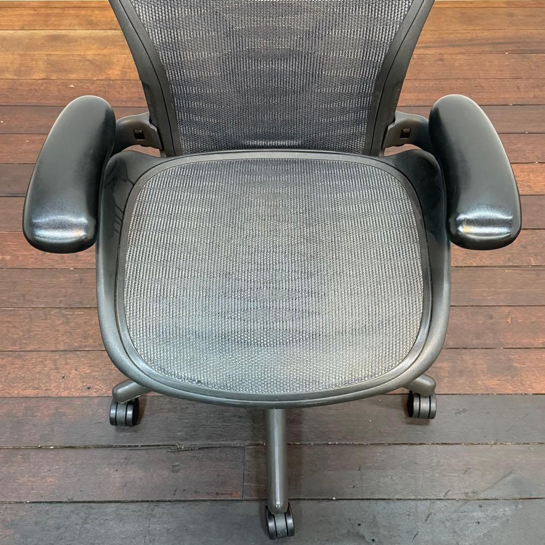H110K2 ハーマンミラー アーロンチェア B タキシードメッシュ