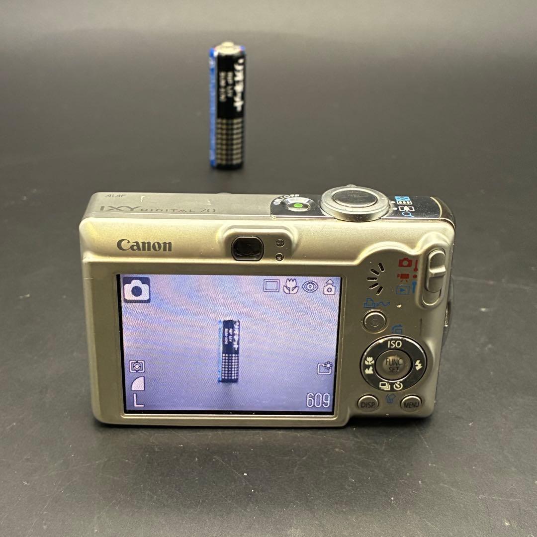 【動作確認済】Canon IXY DIGITAL 70 PC1193 デジカメ