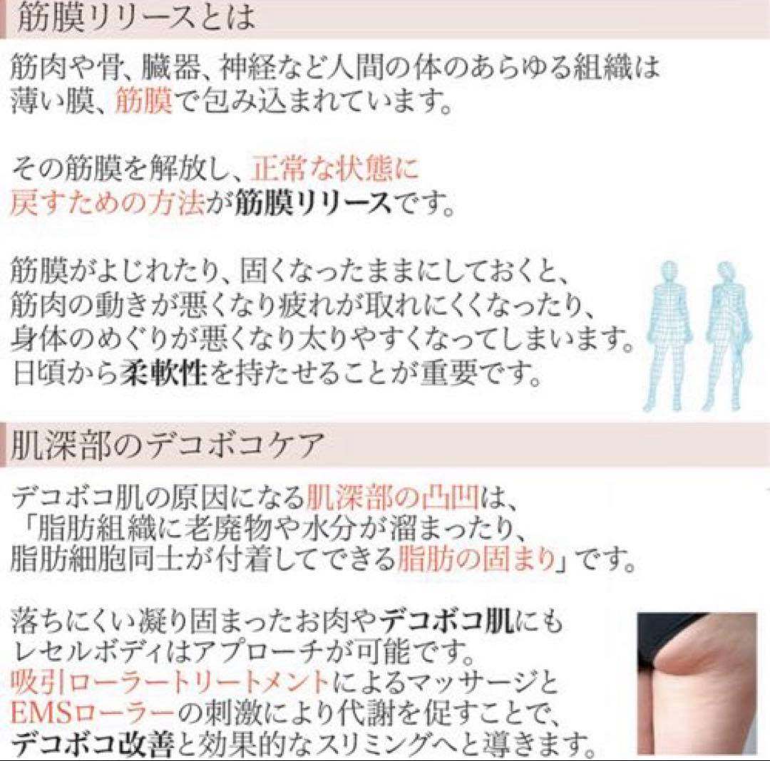 LECELL FOR BODY/レセルボディ