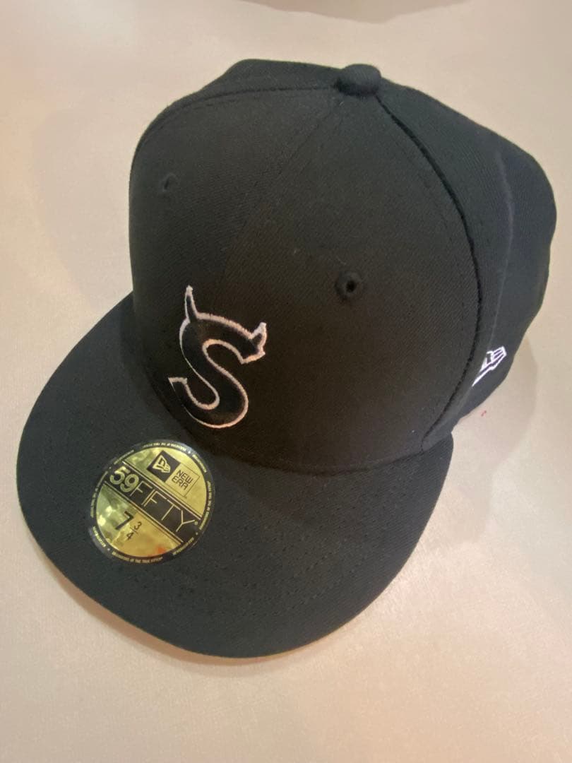 正規品Supreme New era 59FIFTY ブラック　 7 3/4