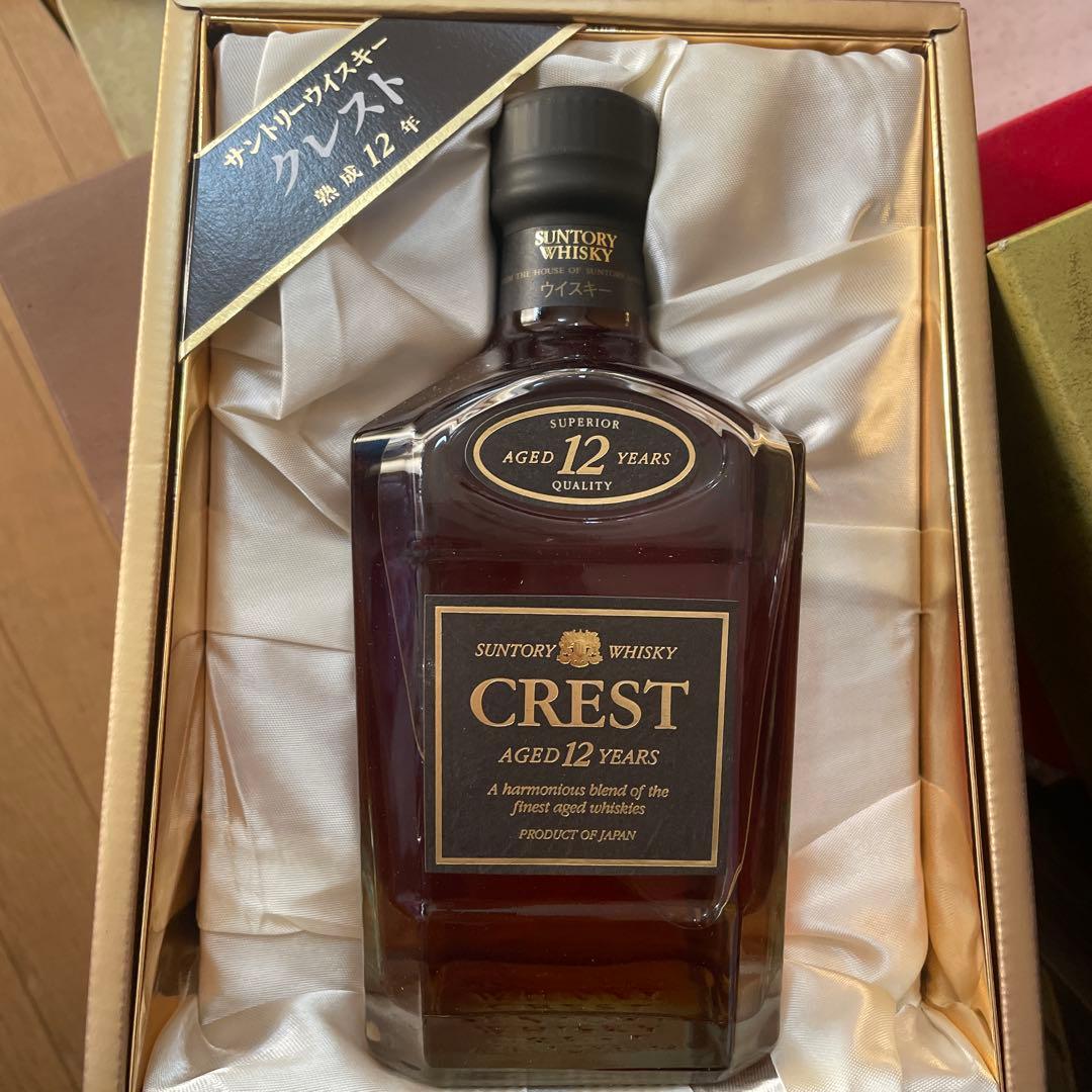 未開封　SUNTORY CREST Aged 12 Years ウイスキー