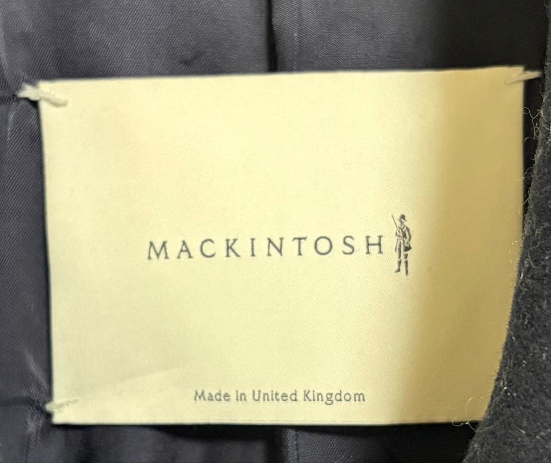 【美品】MACKINTOSH 別注　CAWDOR ネイビー　38