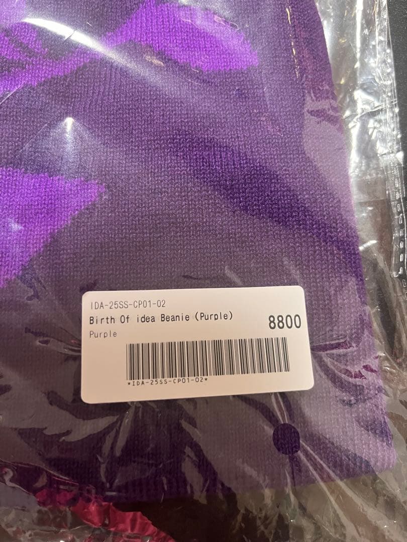 もずくさん専用　ideaswam Birth Of Beanie パープル
