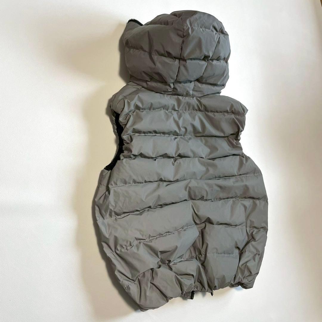 希少サイズ【ハイドロゲン デュベティカ】ダウンベスト スカル 50 ダブルジップ