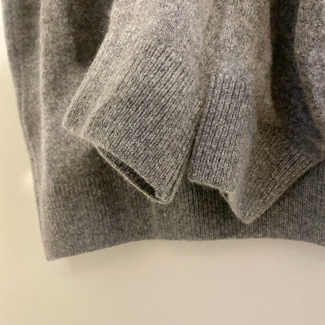 極美品★MAISON KITSUNÉ グレー セーター メゾンキツネ フォックス