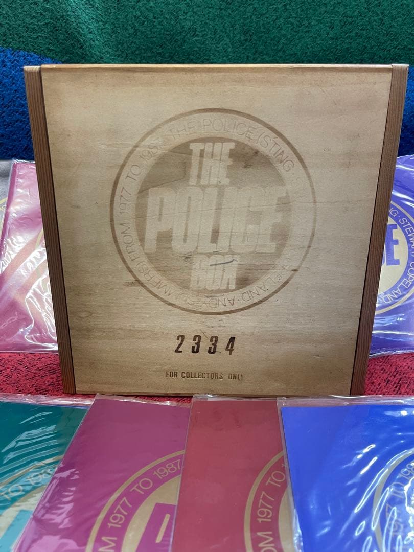 【限定盤】THE POLICE シングルレコードTHE POLICE BOX
