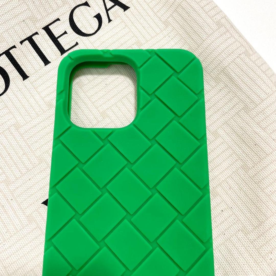 ボッテガヴェネタ iPhone14 Pro Max スマホケース 緑 新品未使用