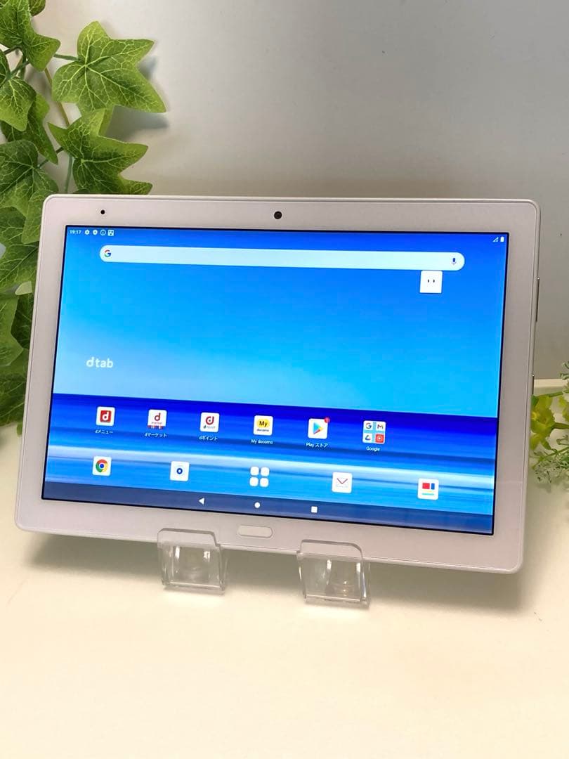 タブレット dtab d-41A ホワイト SIMフリー ドコモ