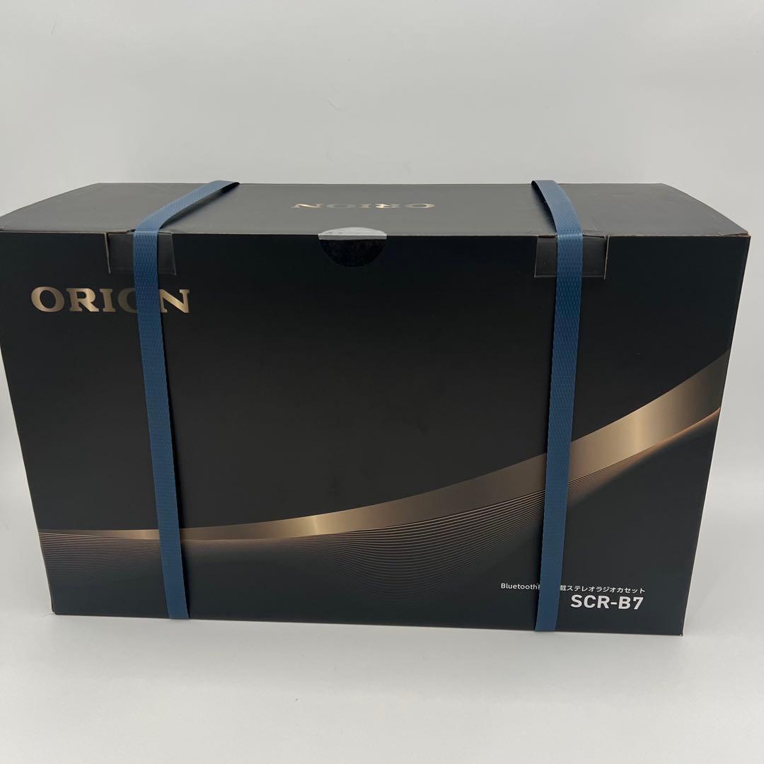 【新品未開封】ORION SCR-B7 Bluetoothラジカセ