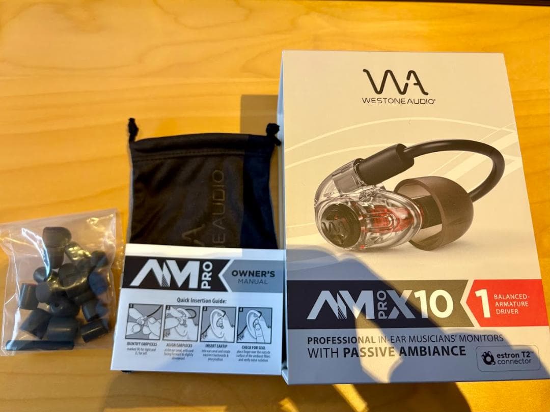 Western Audio AM Pro X10 アンビエント型イヤモニ