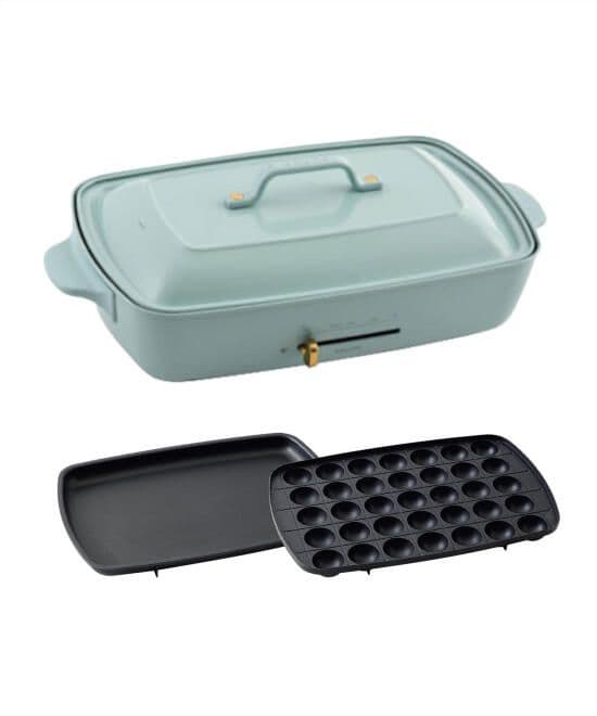 BRUNO　ホットプレート グランデサイズ　カラー:ブルーグレー