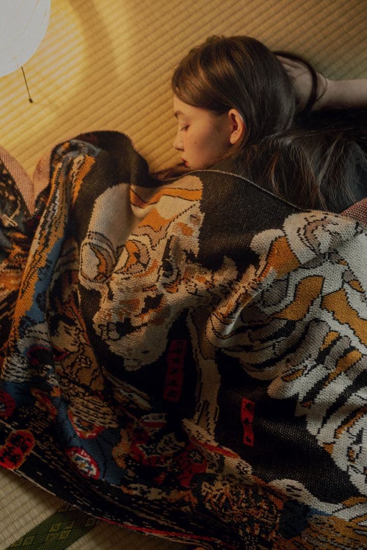 STORMA MASTERPIECE KNIT STOLE がしゃどくろ