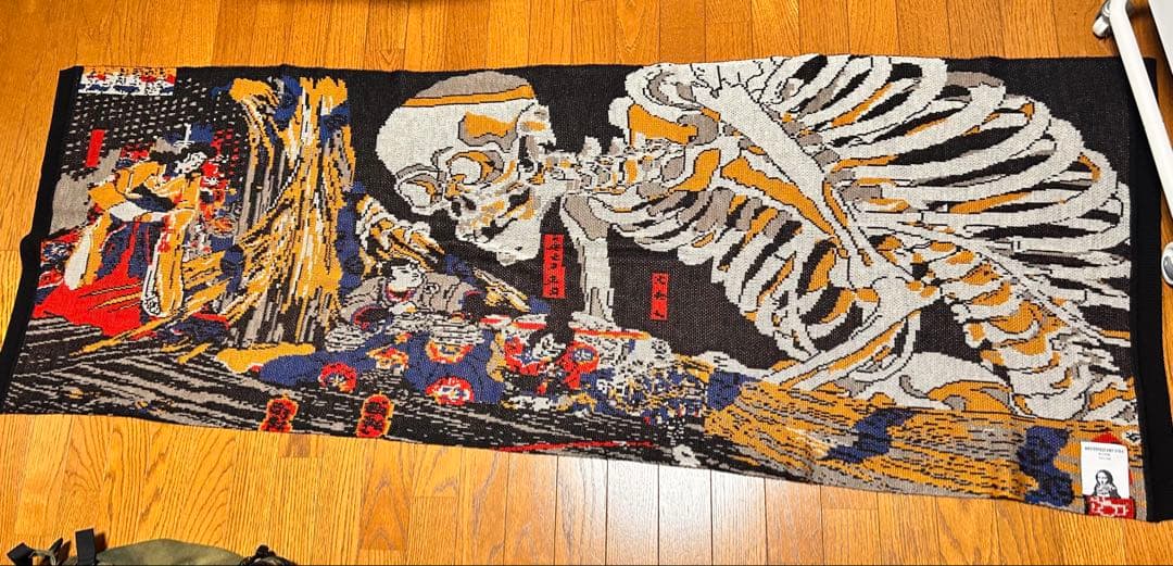 STORMA MASTERPIECE KNIT STOLE がしゃどくろ