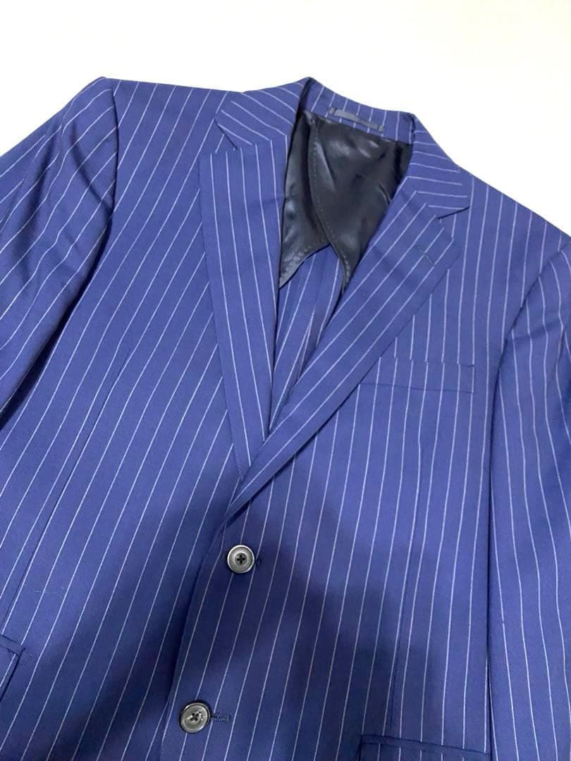 五大陸gotairiku◇イタリア製デルフィノ高級生地◇メンズスーツセットアップ