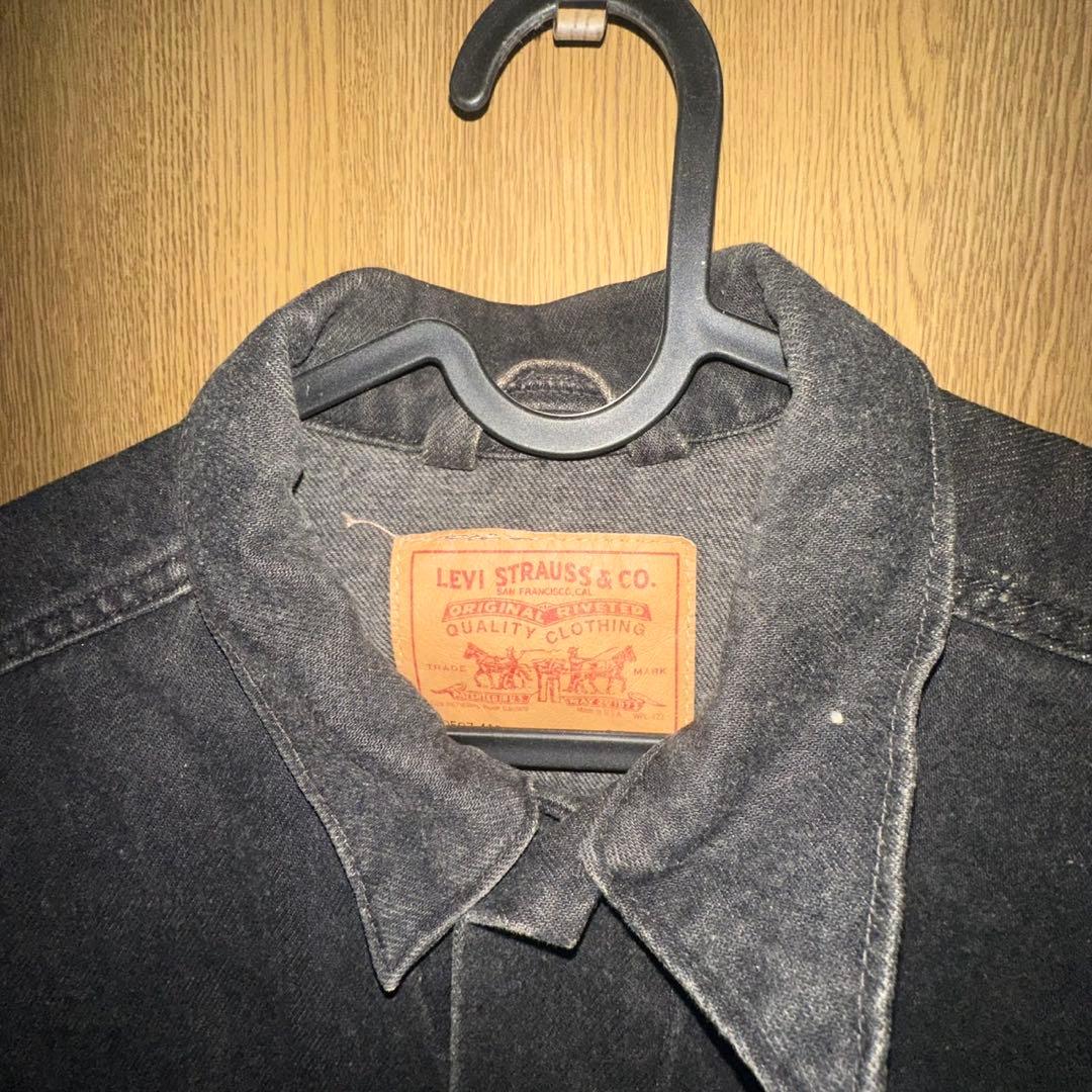 70507-4159 デニムジャケット　Gジャン　ブラック　S