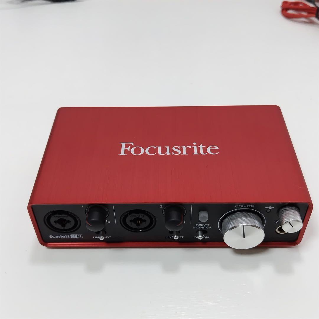 DTM・DAW Focusrite Scarlett 2i2 studio
