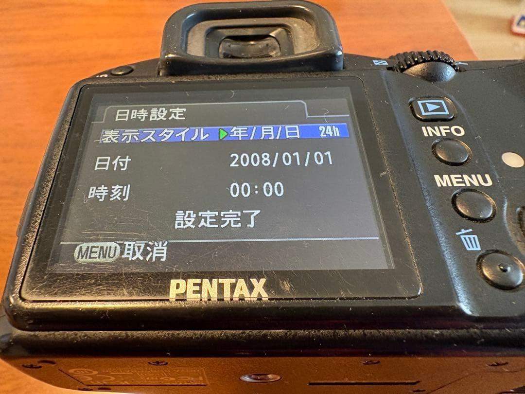 【動作確認済】PENTAX K-m デジタル一眼レフカメラ