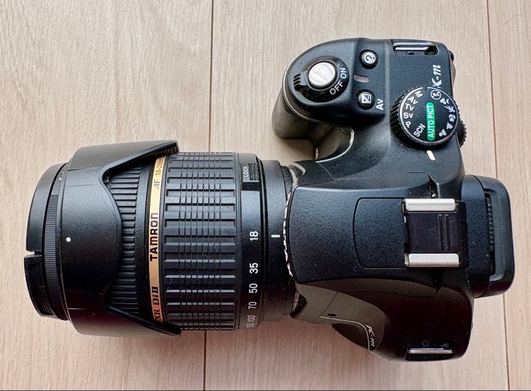 【動作確認済】PENTAX K-m デジタル一眼レフカメラ