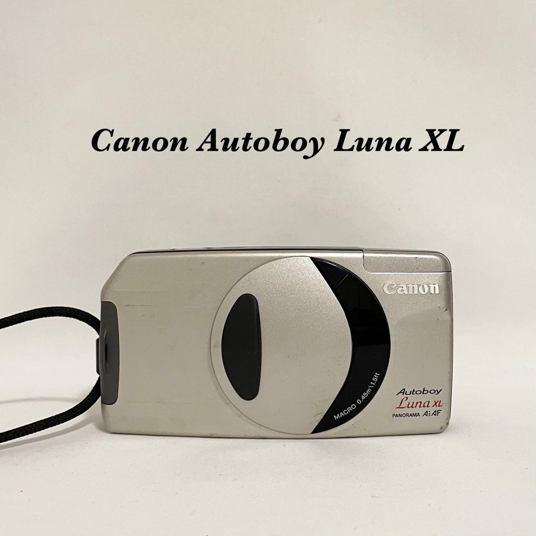 【完動品】Canon Autoboy Luna XLフィルムカメラ 動作確認済み