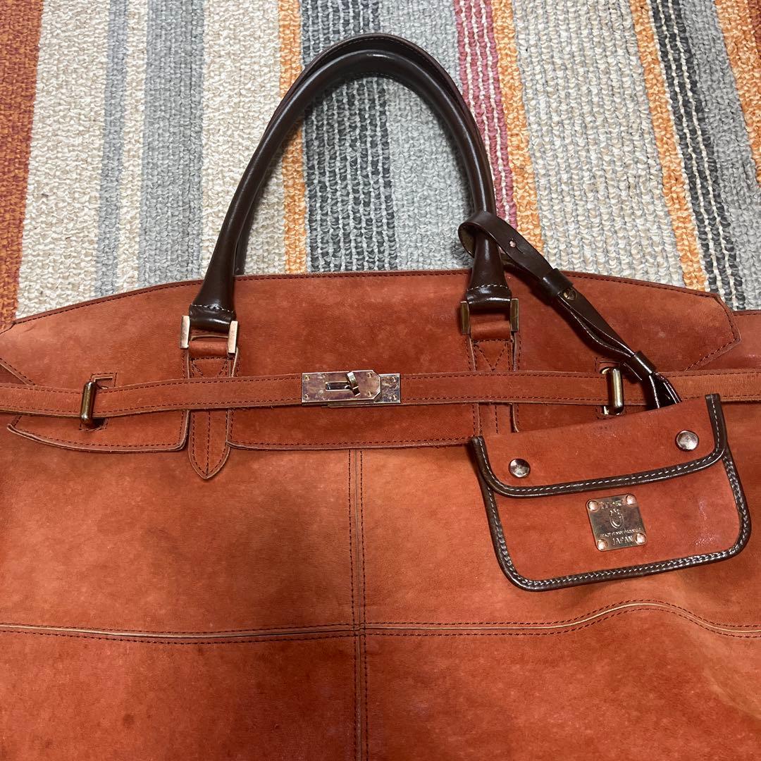 定価25万円　Itadaki ヌバックレザー　ボストンバッグ