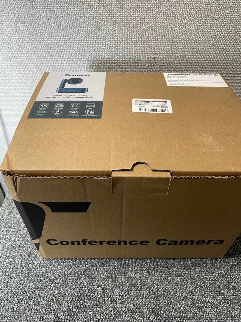 Tenveo PTZカメラ 4K UHD イメージングシステム VL12U