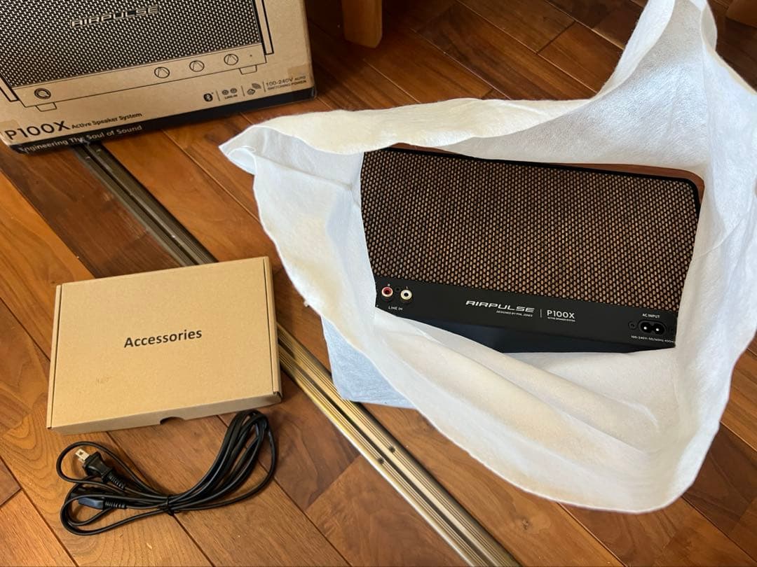美品！　AIRPULSE P100X アクティブスピーカー