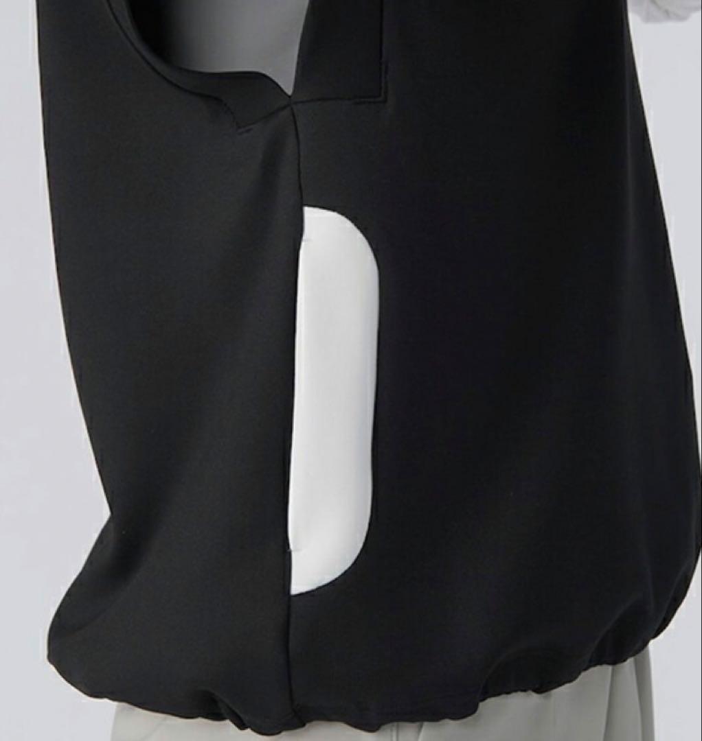 ⬛︎ランバン ⬛︎ストレッチ ドロップショルダー フーディ ベスト