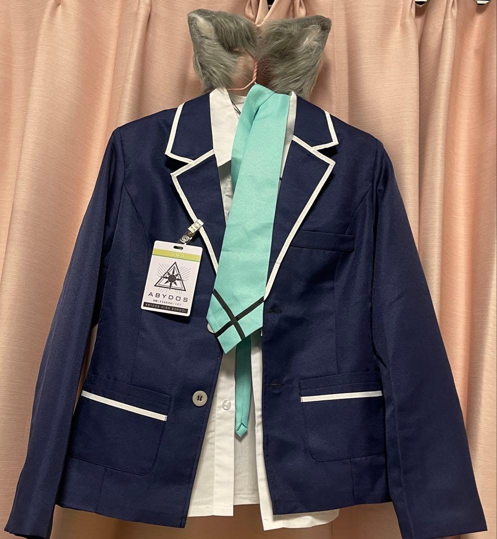 即発送　ブルーアーカイブ　コスプレ　ウィッグ　ヘイロー　カバン　靴　砂狼シロコ