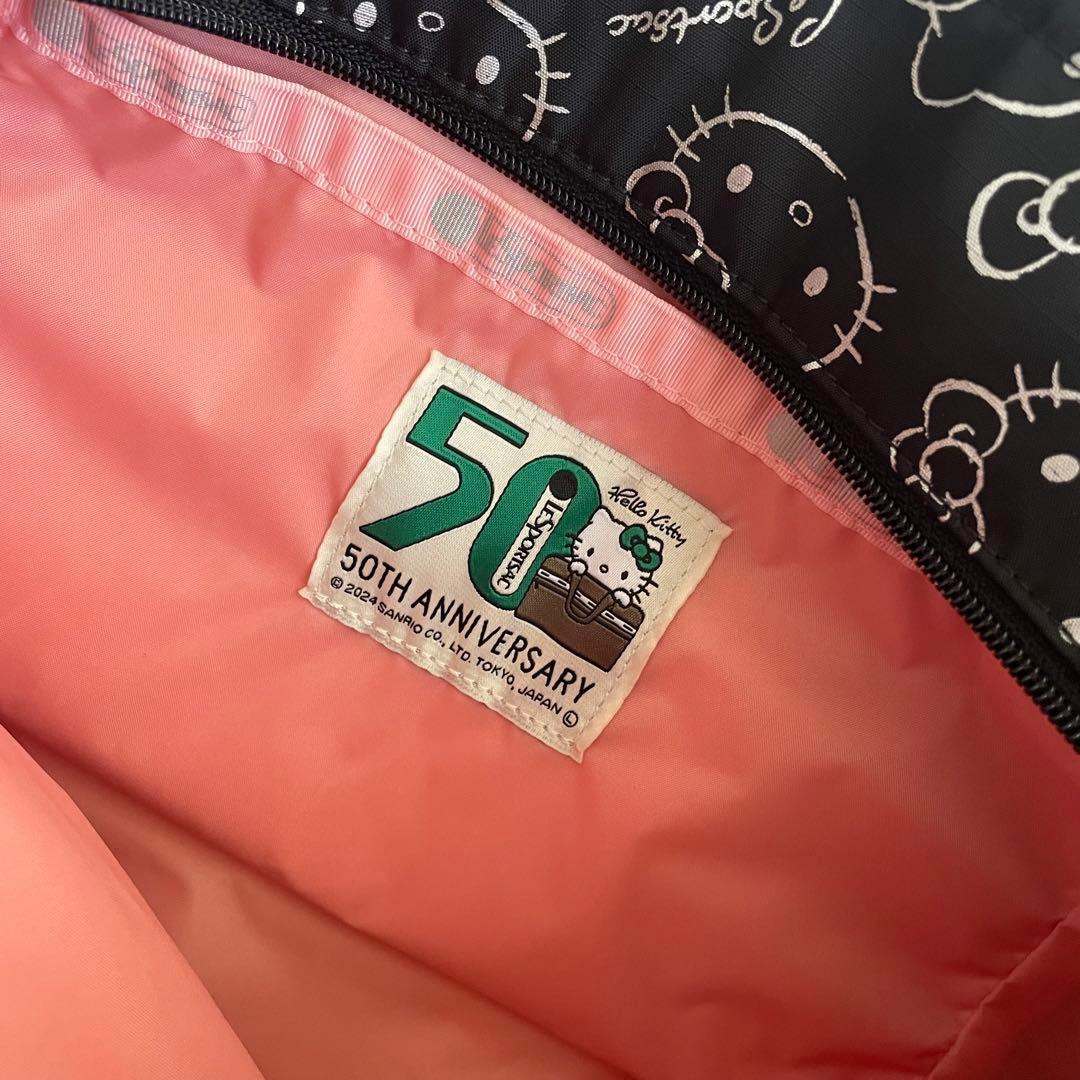 レスポ×ハローキティ　50周年コラボ　2WAYバッグ