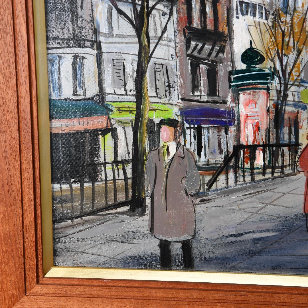 h*u様 【模写】増田誠 「パリー ブルーヴァル ヴォルテール」 油彩 6F