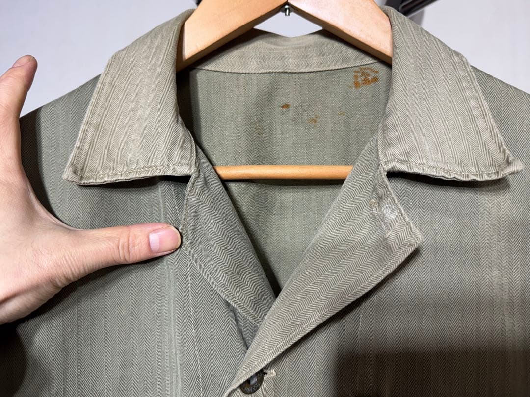 米軍実物 USMC P-41 カバーオール HBT 3トーン