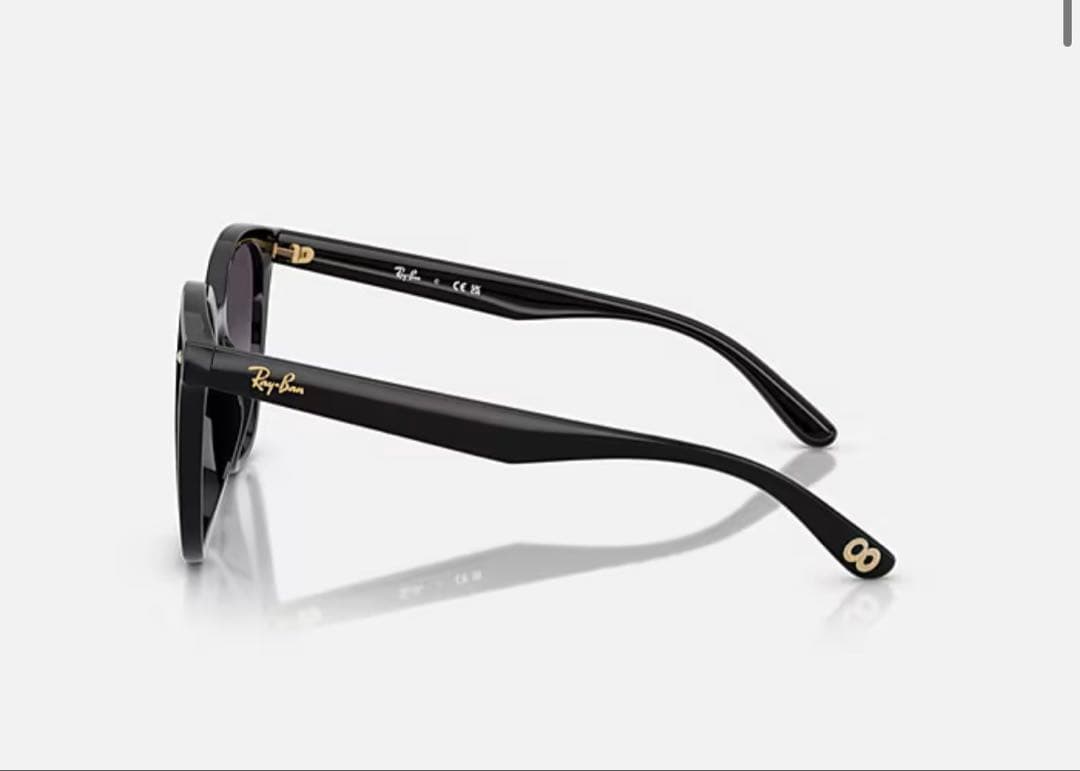 美品 レイバン 4423D 6807/8G　2025限定品 スネークエディション