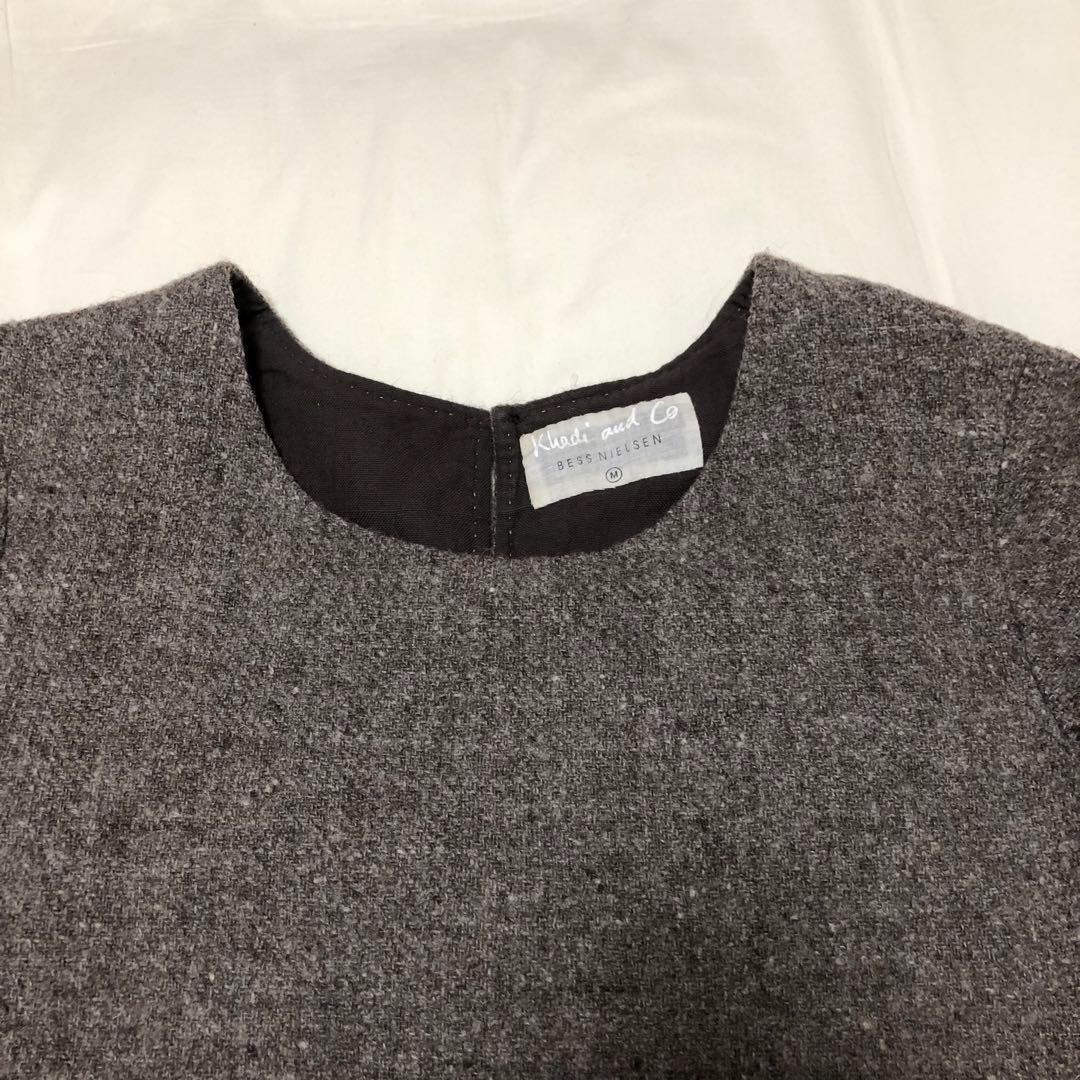 カディアンドコー★Khadi and Co★ワンピース★Aライン★ハンドメイド