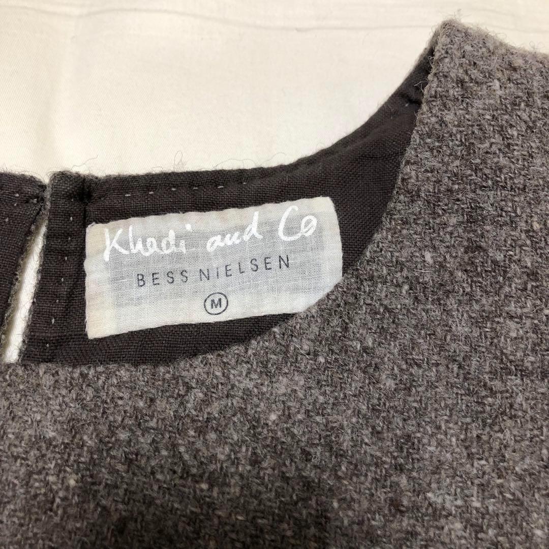 カディアンドコー★Khadi and Co★ワンピース★Aライン★ハンドメイド