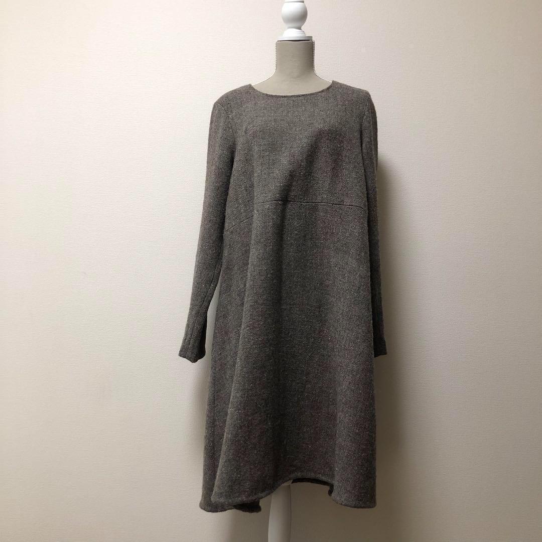 カディアンドコー★Khadi and Co★ワンピース★Aライン★ハンドメイド