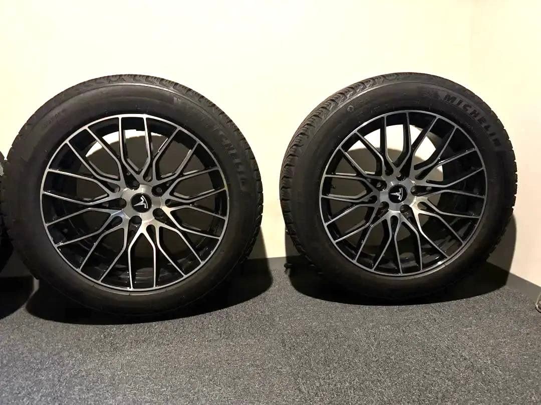 テスラ対応 245/50R18 ミシュランX-ICE ＋ホイール4本