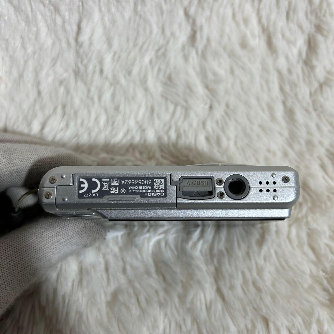 【動作確認済み】CASIO EXILIM EX-Z77 デジタルカメラ シルバー
