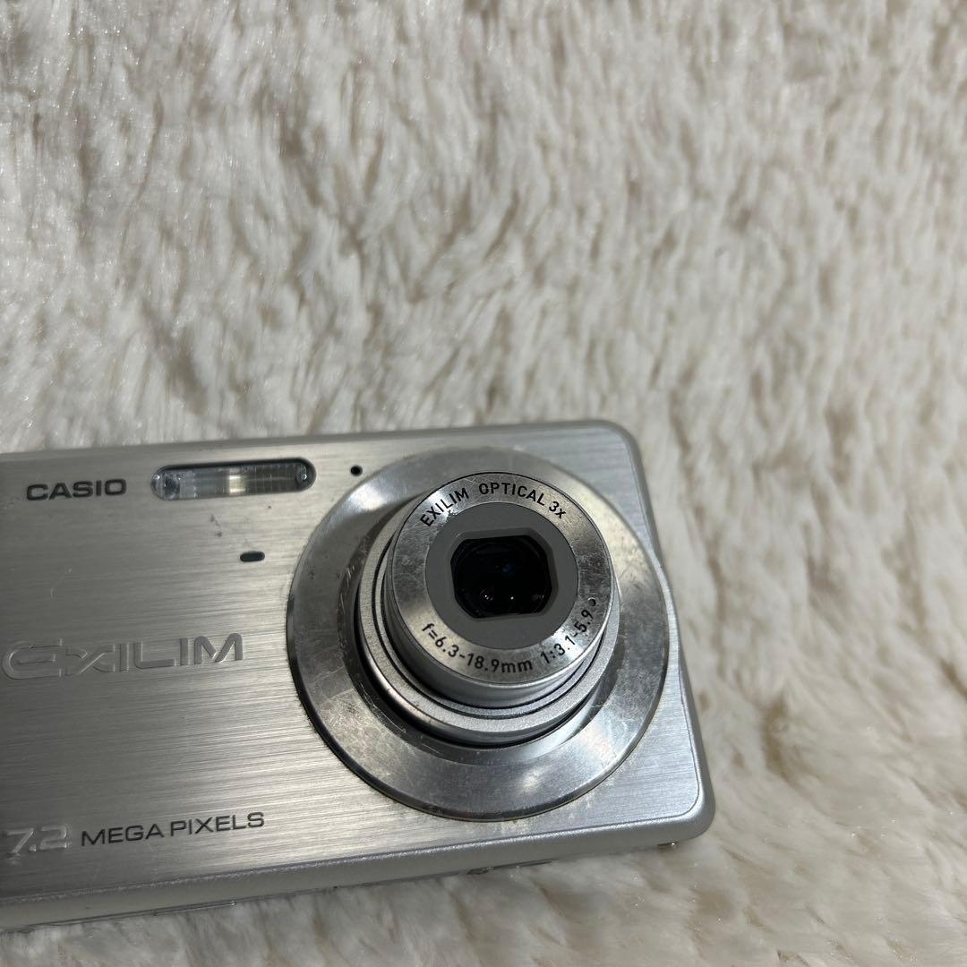 【動作確認済み】CASIO EXILIM EX-Z77 デジタルカメラ シルバー