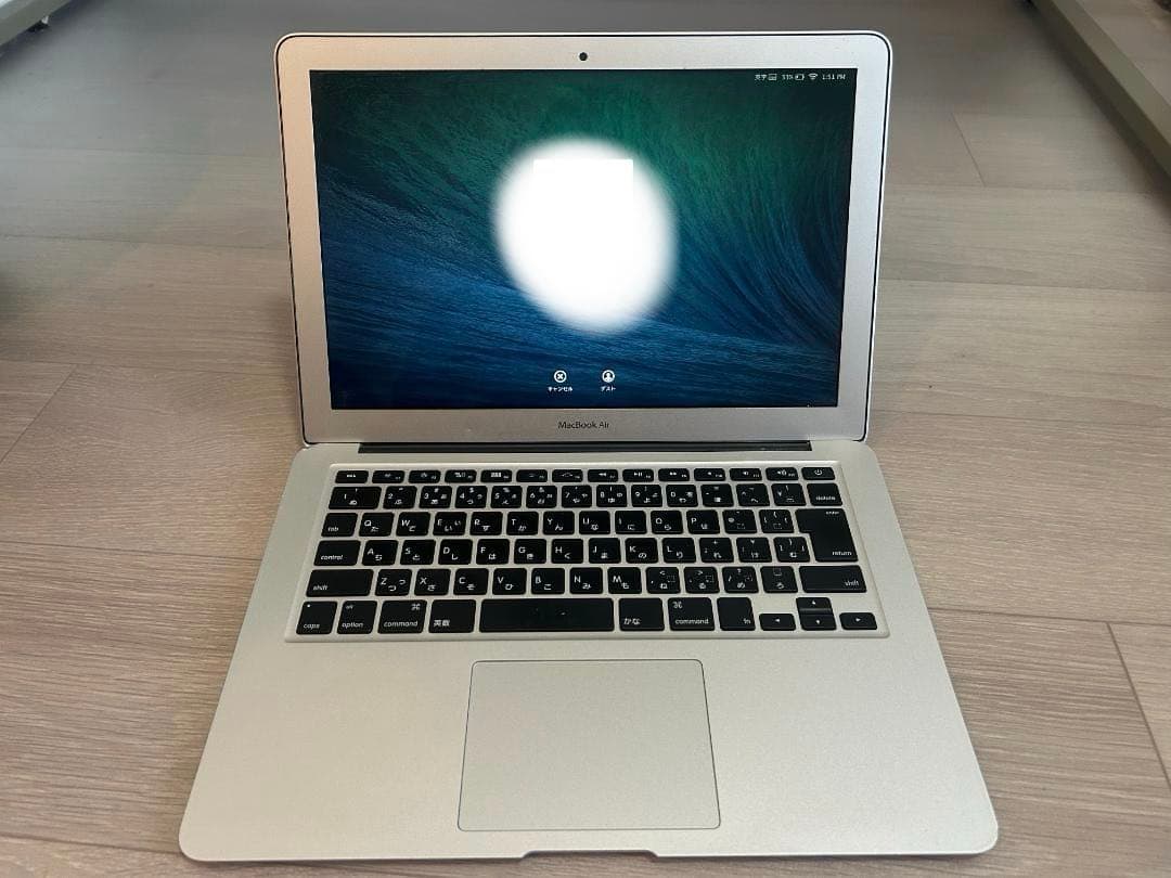 MacBook Air 2014 13インチ シルバー　充電器あり