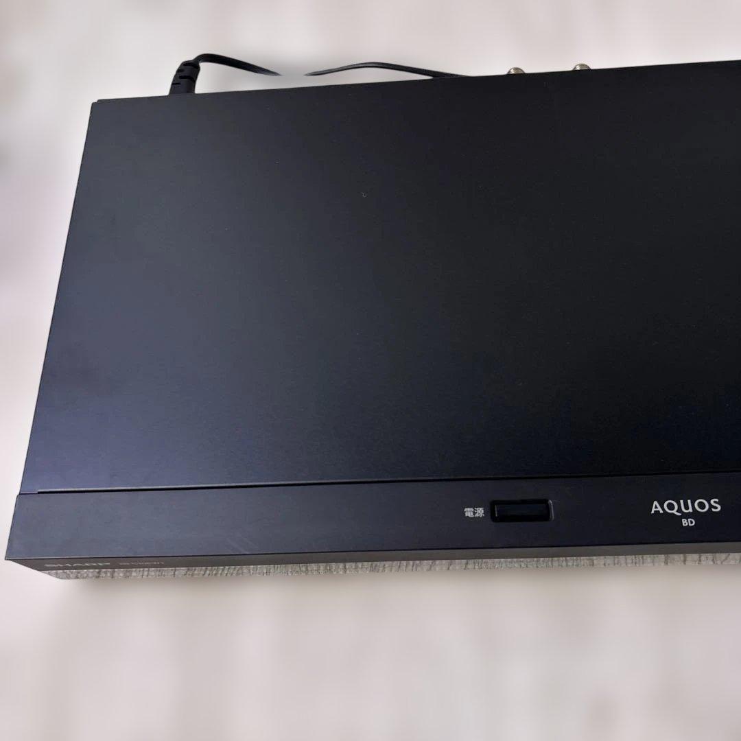 SHARP 2B-C10CW1 BLACKブルーレイディスクレコーダー本体のみ