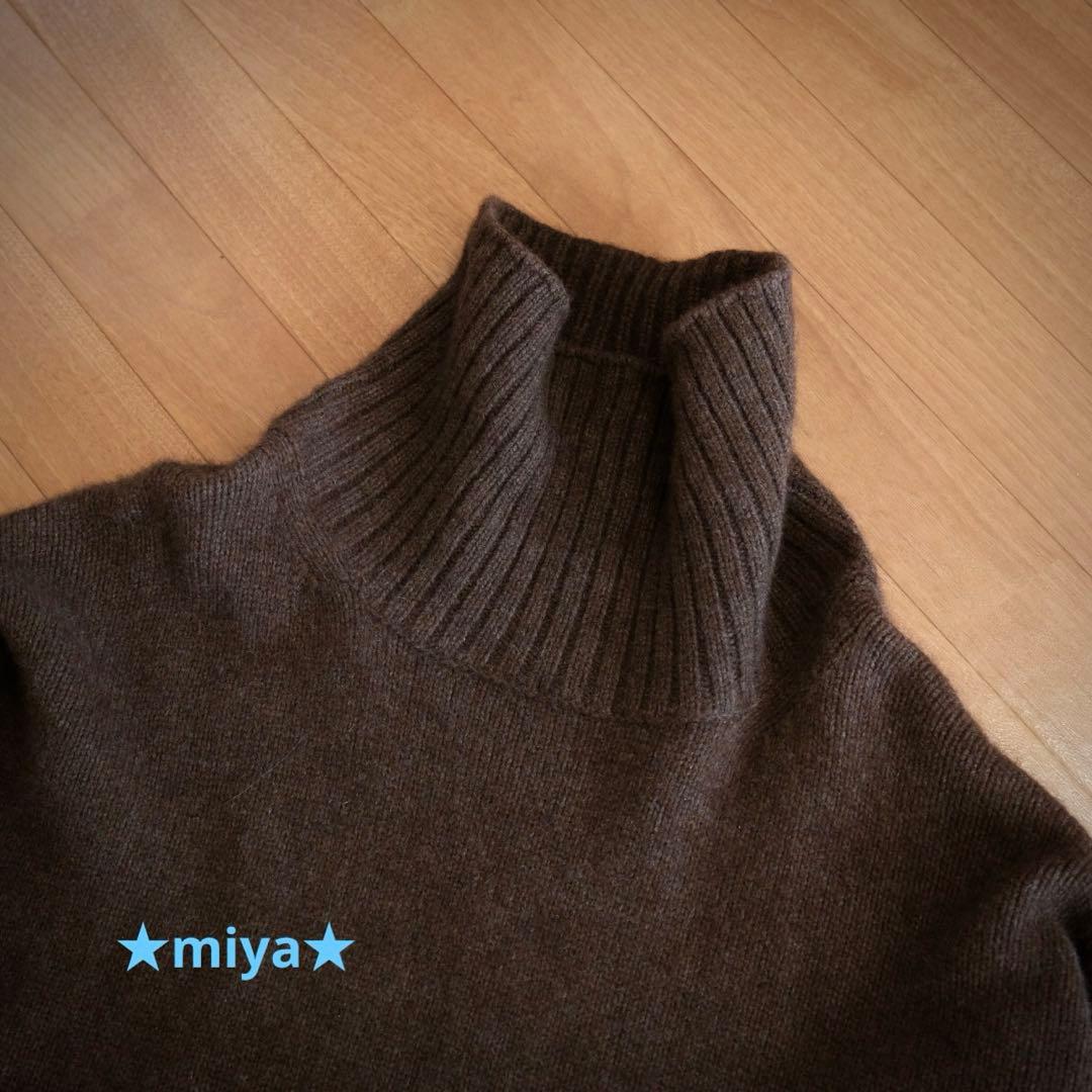 トップス SEEALL / EXTRA OVER HIGH NECK SWEATER