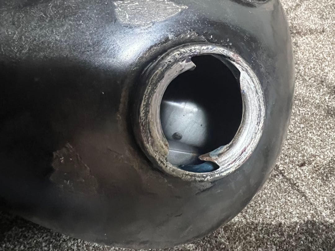 よしろう　エッグタンク 雰囲気抜群 ヤレ ハーレー