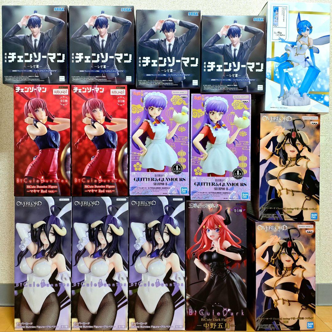 15 体 セット プライズ フィギュア まとめ アニメ 漫画 クレーンゲーム