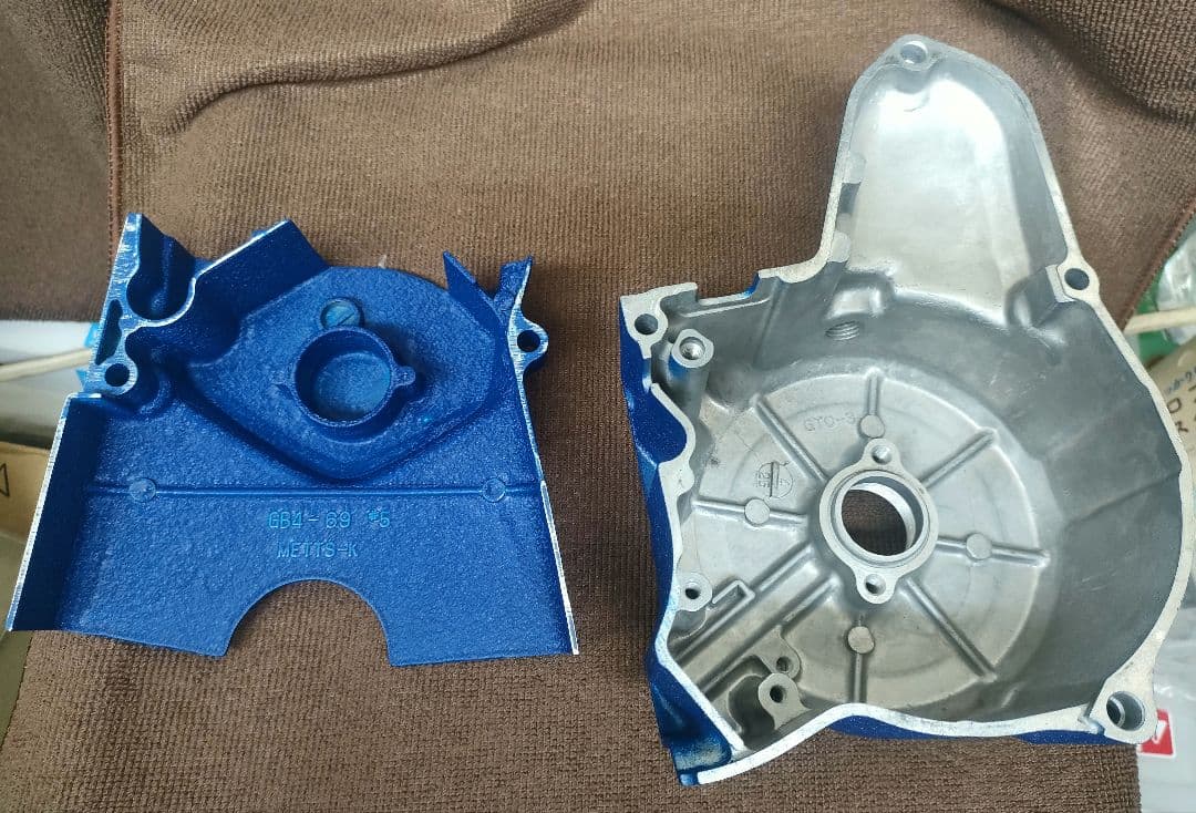 スーパーカブセル付　ジェネレーターカバー　結晶塗装　C50