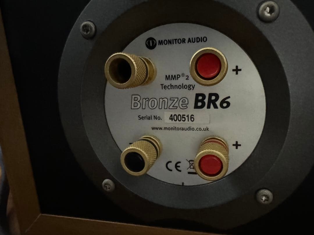 トールボーイ型スピーカーmonitor audio Bronze BR6 1本