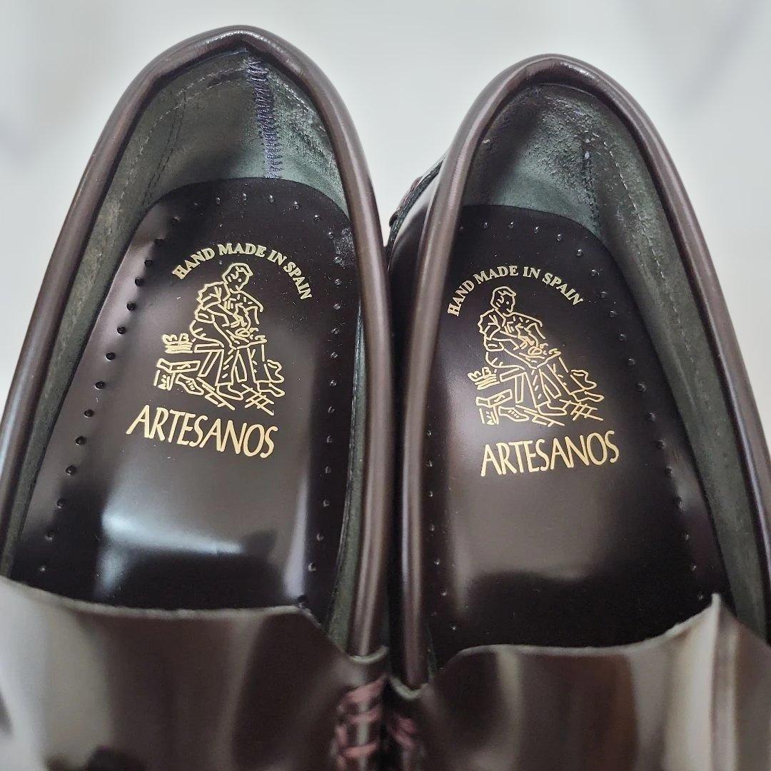 美品❤ARTESANOSアルテサノス　タッセルローファー　ブラウン